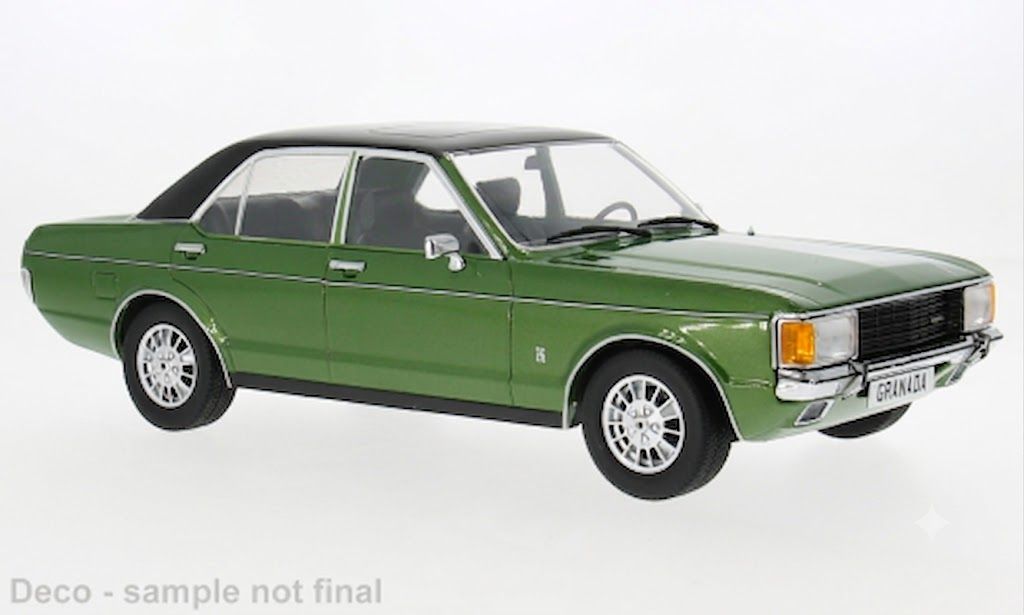 1:18 MCG - Ford Granada MK I, grün, 1972 1:18 MCG - Ford Granada MK I, grün, 1972