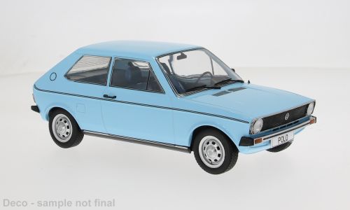 1:18 MCG - VW Polo I, hellblau, 1975