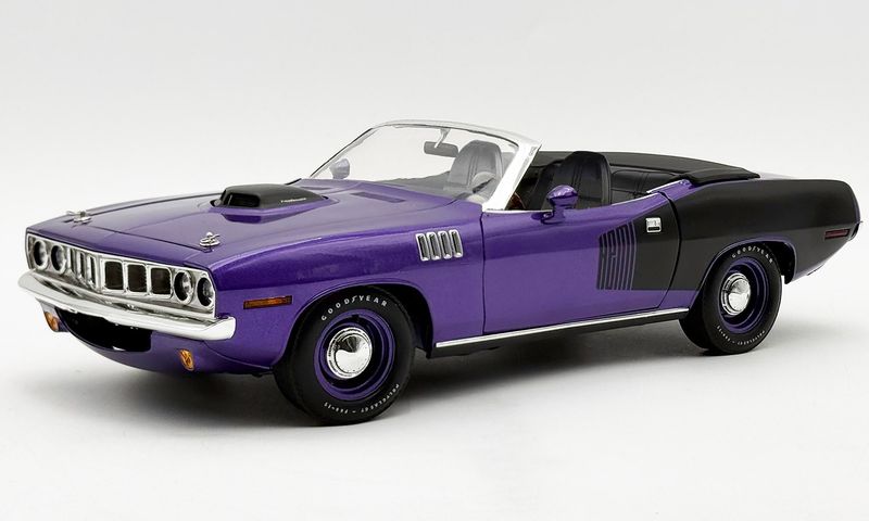 1:18 ACME - 1971 Plymouth HEMI Cuda Convertible