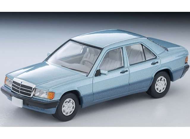 1:64 Tomica Limited Vintage - 1992 Mercedes-Benz 190E, pearl blue