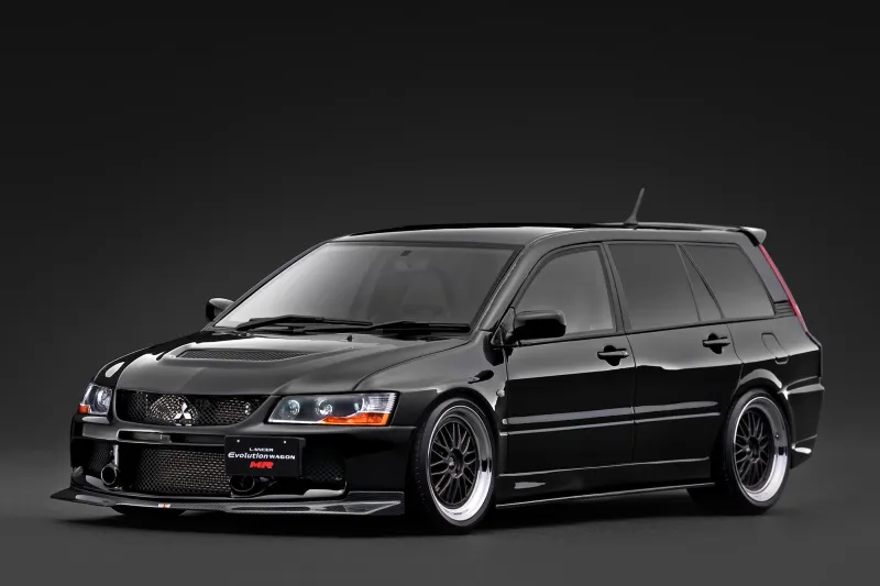 1:18 Ignition - Mitsubishi Lancer Evolution Wagon MR (CT9W), black 1:18 Ignition - Mitsubishi Lancer Evolution Wagon MR (CT9W), black