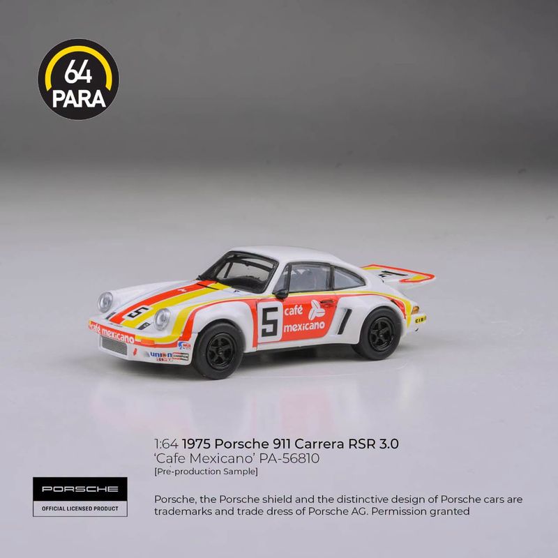 1:64 Para64 - 1975 Porsche 911 3.0 RSR *Café Mexicano* 1:64 Para64 - 1975 Porsche 911 3.0 RSR *Café Mexicano*
