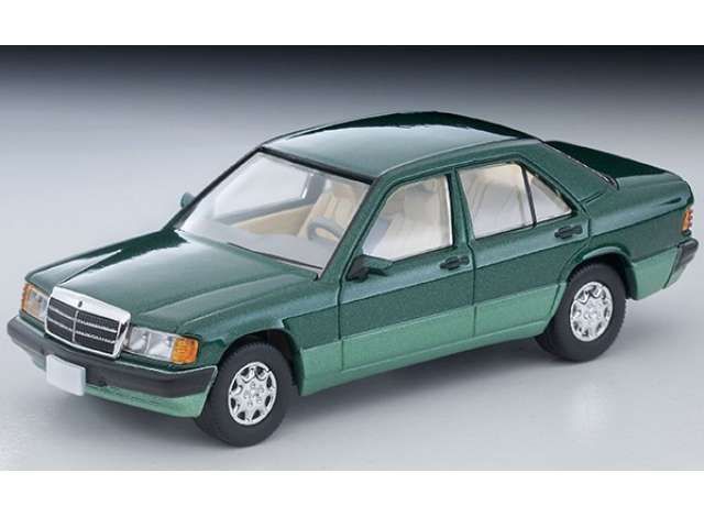 1:64 Tomica Limited Vintage - 1992 Mercedes-Benz 190E, green