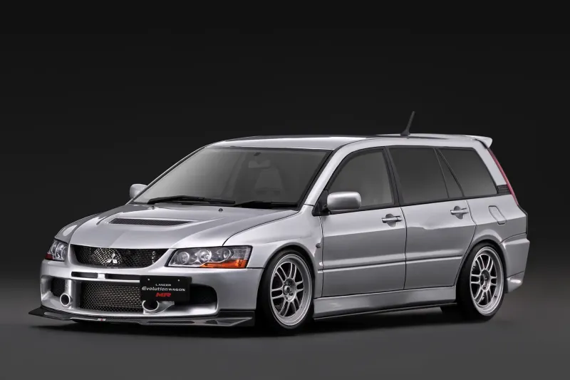 1:18 Ignition - Mitsubishi Lancer Evolution Wagon MR (CT9W), silver 1:18 Ignition - Mitsubishi Lancer Evolution Wagon MR (CT9W), silver