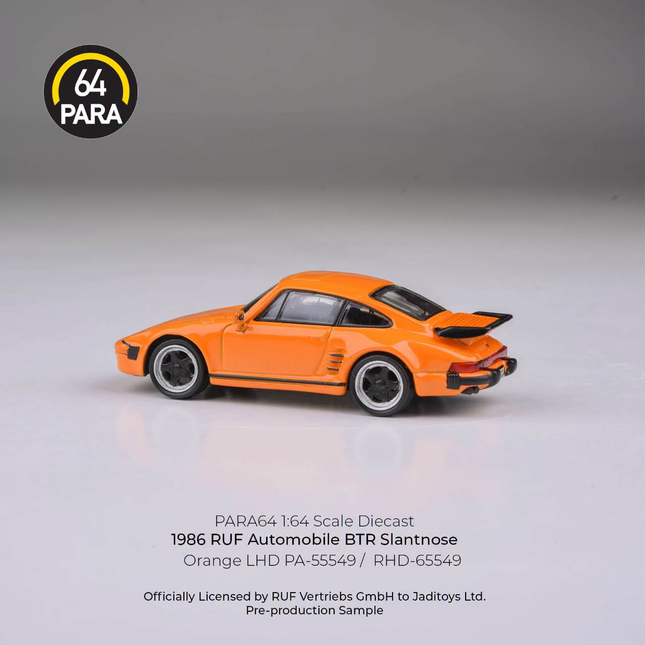 1:64 Para64 - 1986 RUF BTR, orange