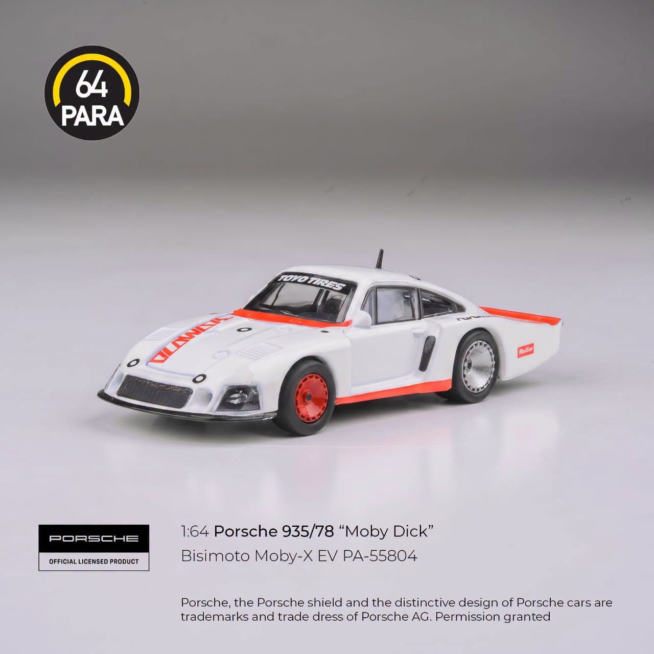 1:64 Para64 - Porsche 935/78 Bisimoto *Moby Dick* X EV