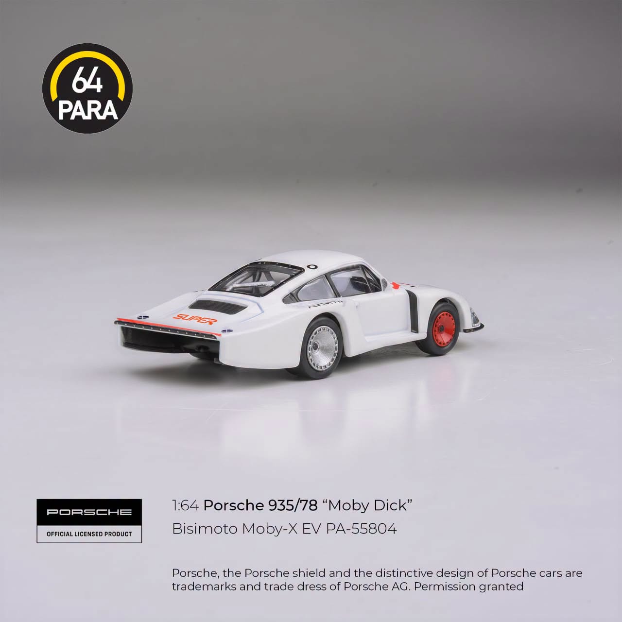 1:64 Para64 - Porsche 935/78 Bisimoto *Moby Dick* X EV