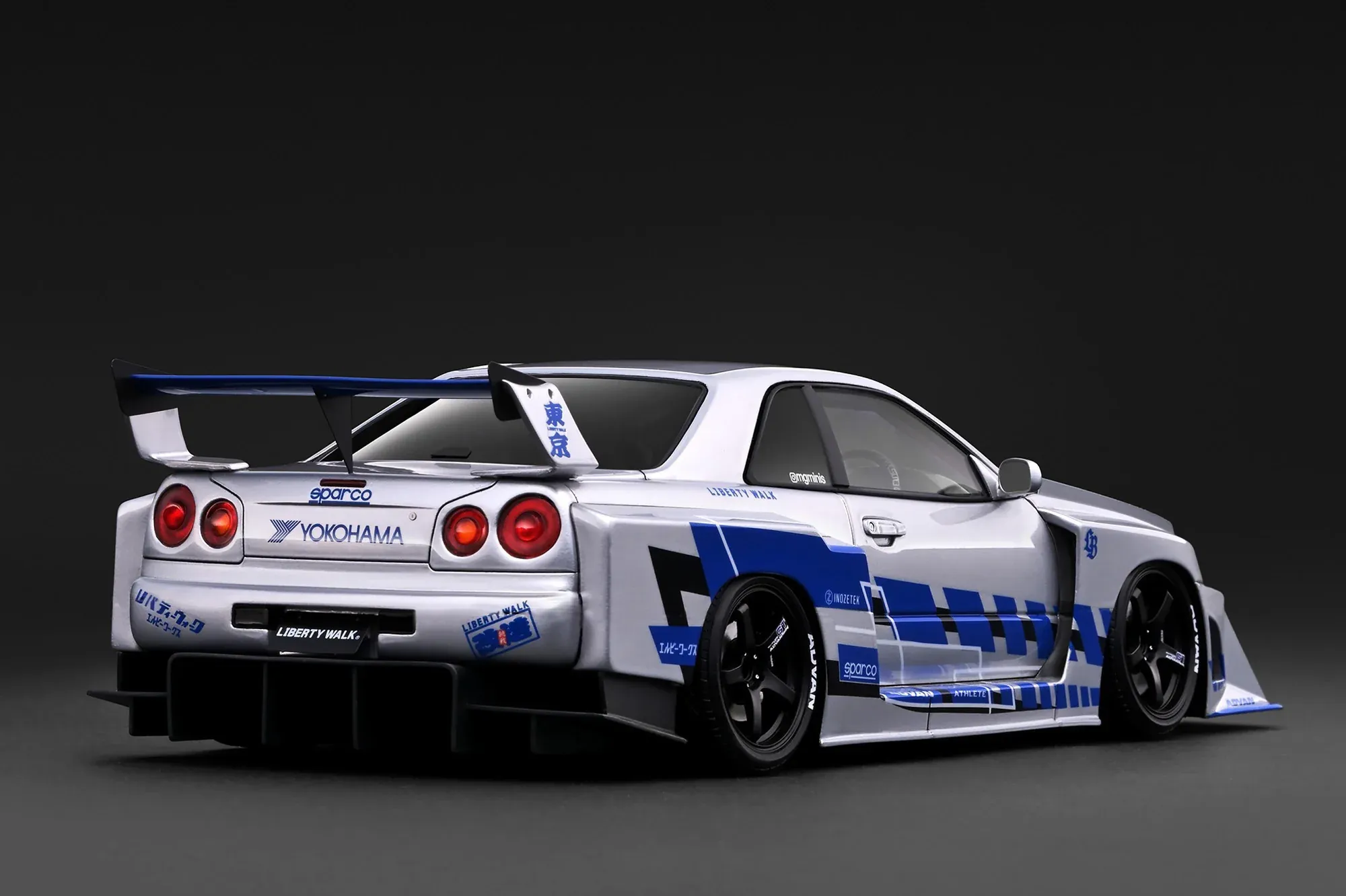 1:18 Ignition - LB-Super Silhouette Skyline, silver