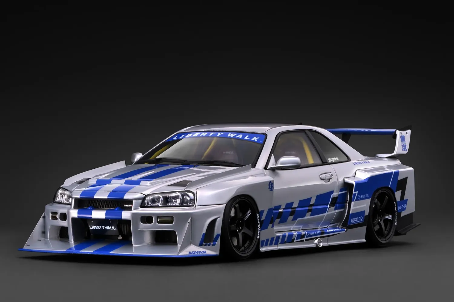 1:18 Ignition - LB-Super Silhouette Skyline, silver
