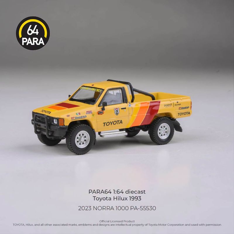 1:64 Para64 - 1993 Toyota Hilux *2023 NORRA 1000* 1:64 Para64 - 1993 Toyota Hilux *2023 NORRA 1000*