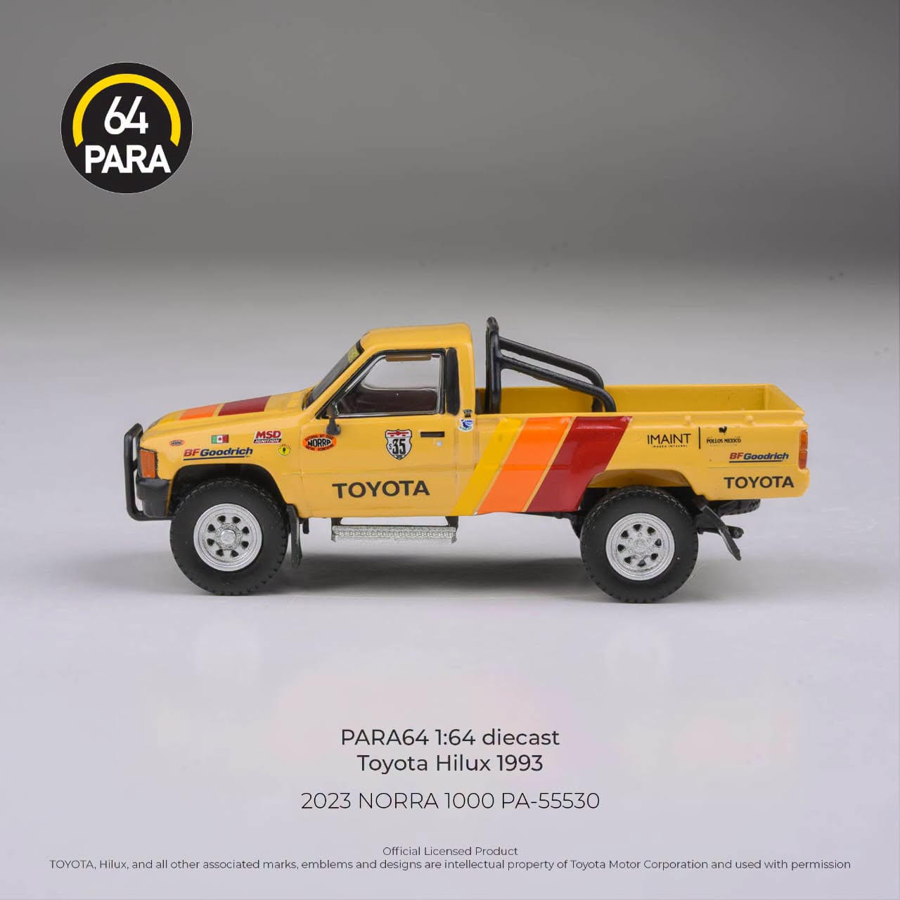 1:64 Para64 - 1993 Toyota Hilux *2023 NORRA 1000*