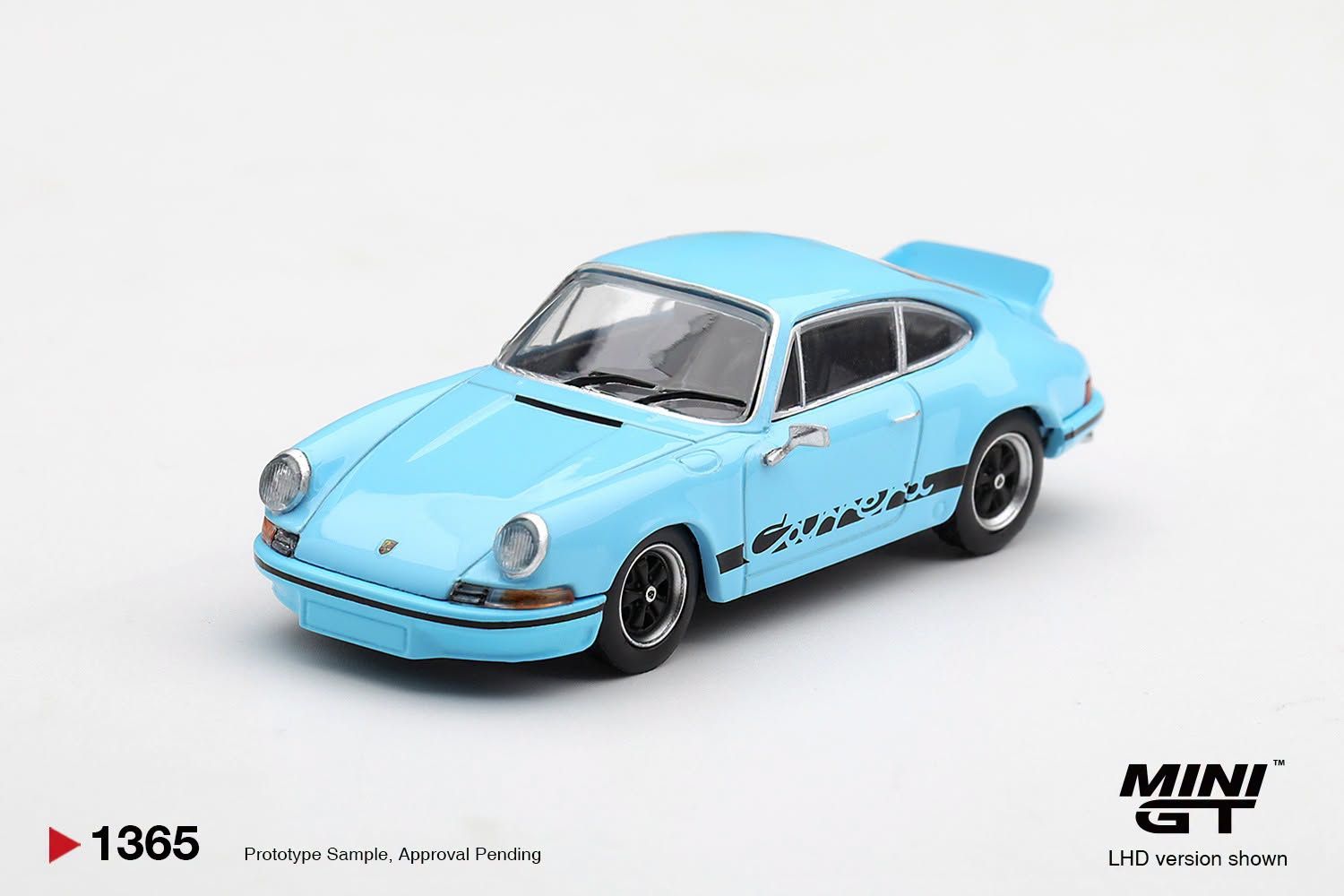 1:64 Mini GT - 1973 Porsche 911 (911) Carrera RS 2.7, gulf blue