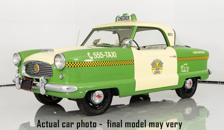 1:18 ACME - 1959 Nash Metropolitan - Checker Taxi