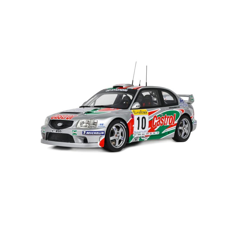 1:18 Otto Mobile - Hyundai Accent WRC Castrol WRT #10 A. McRae/D. Senior Rally Monte Carlo 2001