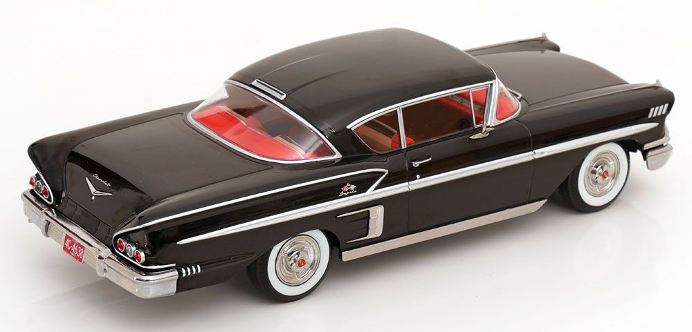 1:18 KK Scale - Chevrolet Bel Air Impala Coupe 1958 schwarz
