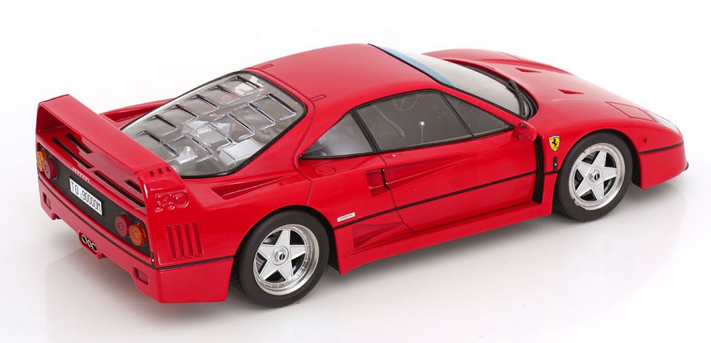 1:18 KK Scale - Ferrari F40 Private Car Gianni Agnellli 1987 rot