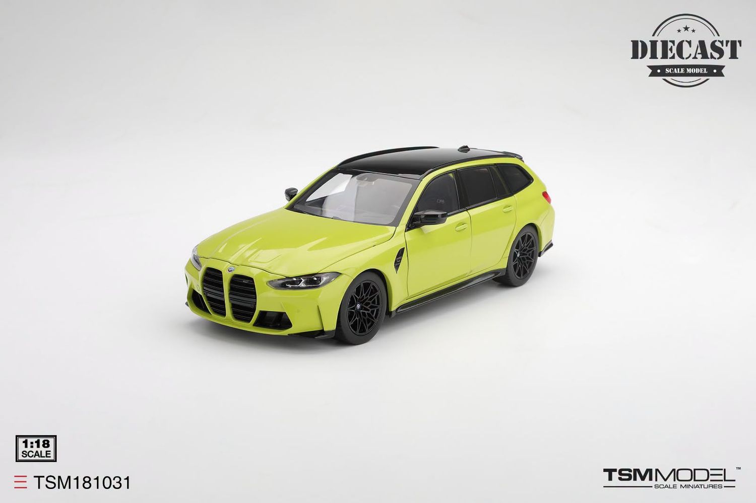 1:18 TSM - 2023 BMW M3 Competition Touring (G81) M Performance – São Paulo Gelb