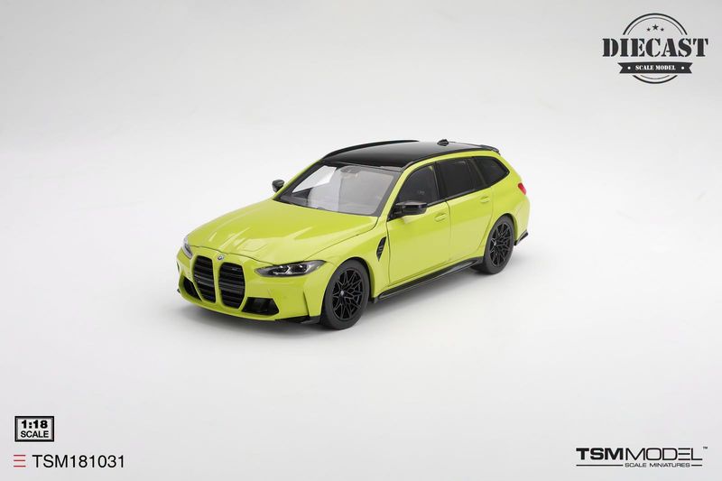 1:18 TSM - 2023 BMW M3 Competition Touring (G81) M Performance – São Paulo Gelb 1:18 TSM - 2023 BMW M3 Competition Touring (G81) M Performance – São Paulo Gelb