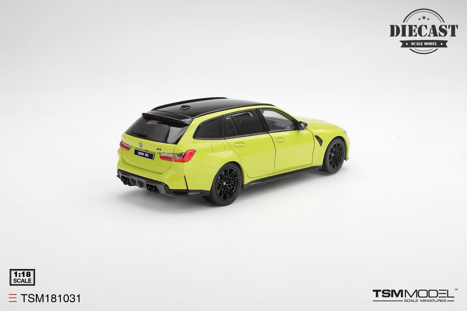 1:18 TSM - 2023 BMW M3 Competition Touring (G81) M Performance – São Paulo Gelb