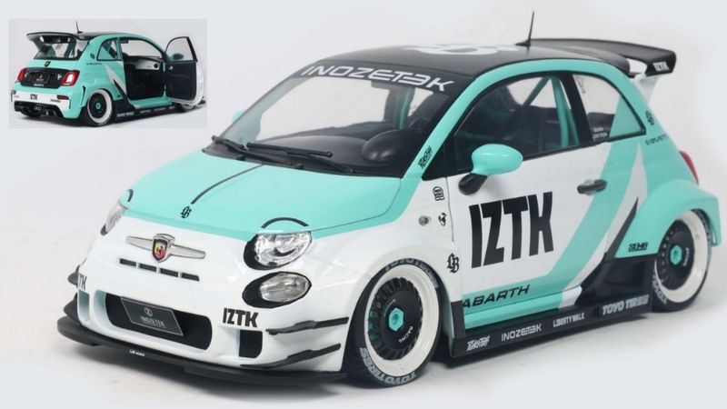 1:18 Solido - 2025 Fiat 595 Abarth Liberty Walk Body Kit
