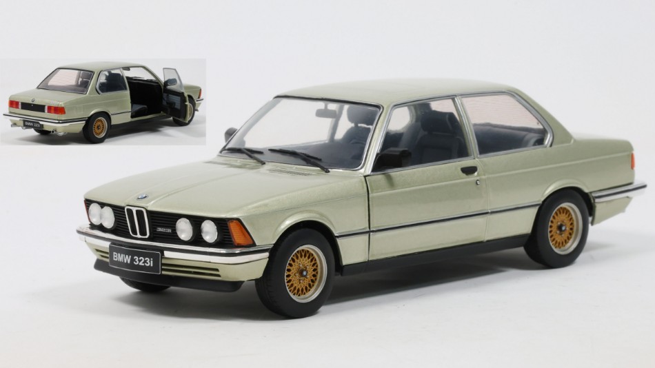 1:18 Solido - 1980 BMW 323i Resedagrün Metallic
