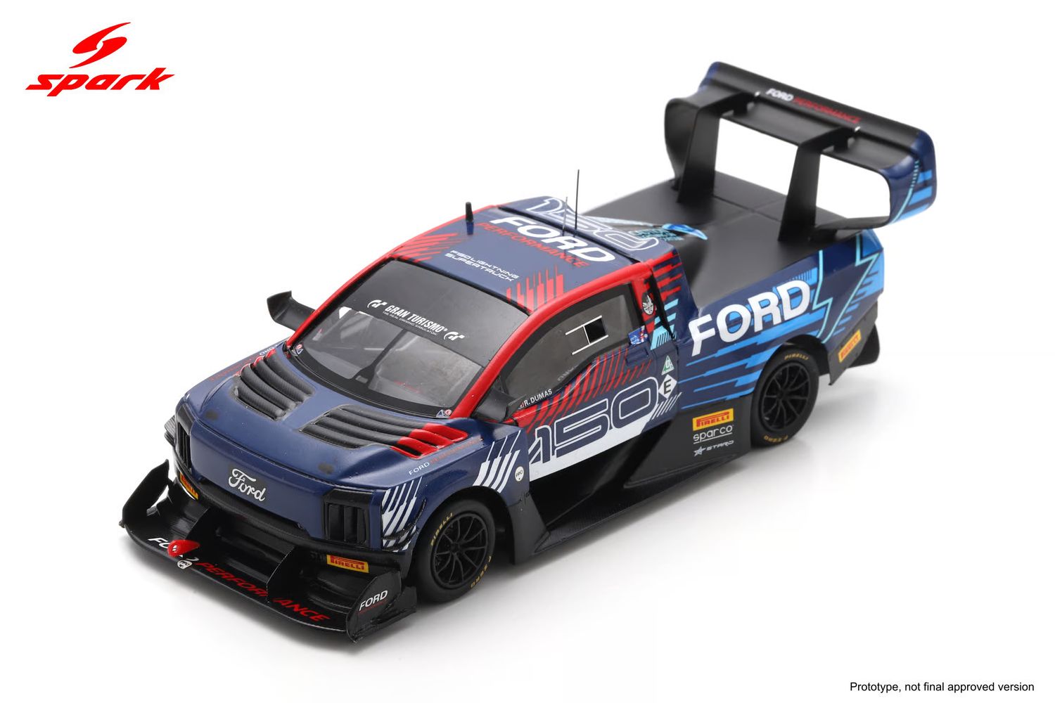 1:43 Spark - Ford F-150 Lightning SuperTruck Pikes Peak 2024 R. Dumas – Sieger