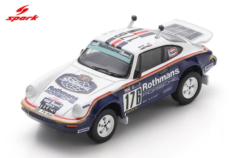 1:64 Spark - Porsche 953 #176 Rallye Paris-Dakar 1984 R. Metge / D. Lemoyne – Sieger