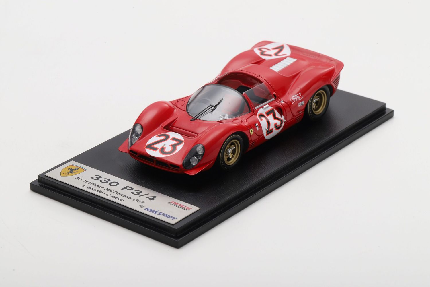1:43 Looksmart - Ferrari 330 P3/P4 #23 24h Daytona 1967 L. Bandini / C. Amon – Sieger