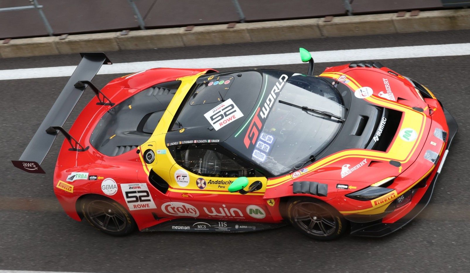1:43 Looksmart - Ferrari 296 GT3 Evo #52 AF Corse 24h Spa 2026 M. Zagazeta / J. Machiels / G. Stadsbader / F. Braschi