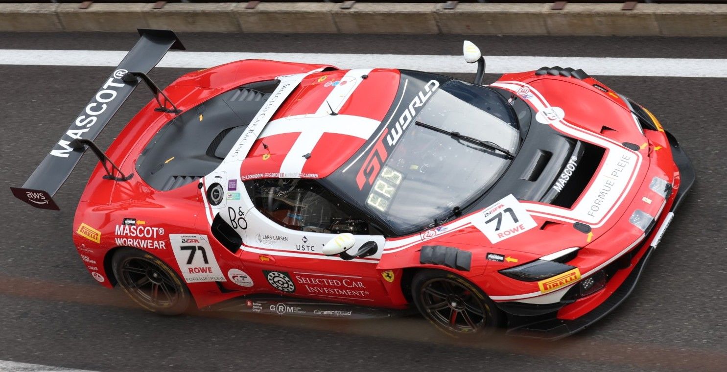 1:43 Looksmart - Ferrari 296 GT3 Evo #71 Selected Car Racing 24h Spa 2026 F. Schandorff / M. Ebdrup / S. Birch / C. Laursen