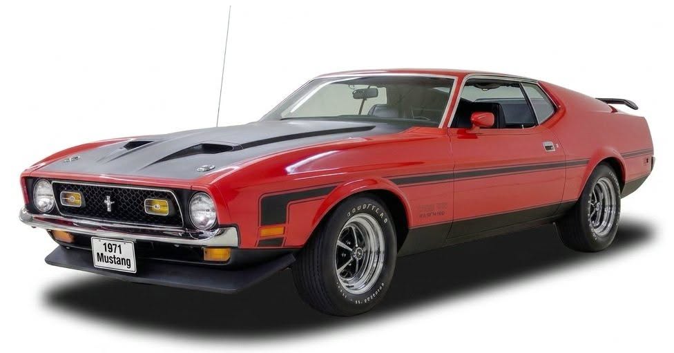 1:18 Sunstar - 1971 Ford Mustang Boss 351 Red