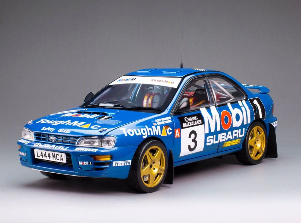 1:18 Sunstar - Subaru Impreza 555 #3 Carling Rally of the Lakes 1994 B. Fisher / R. Kennedy – Sieger