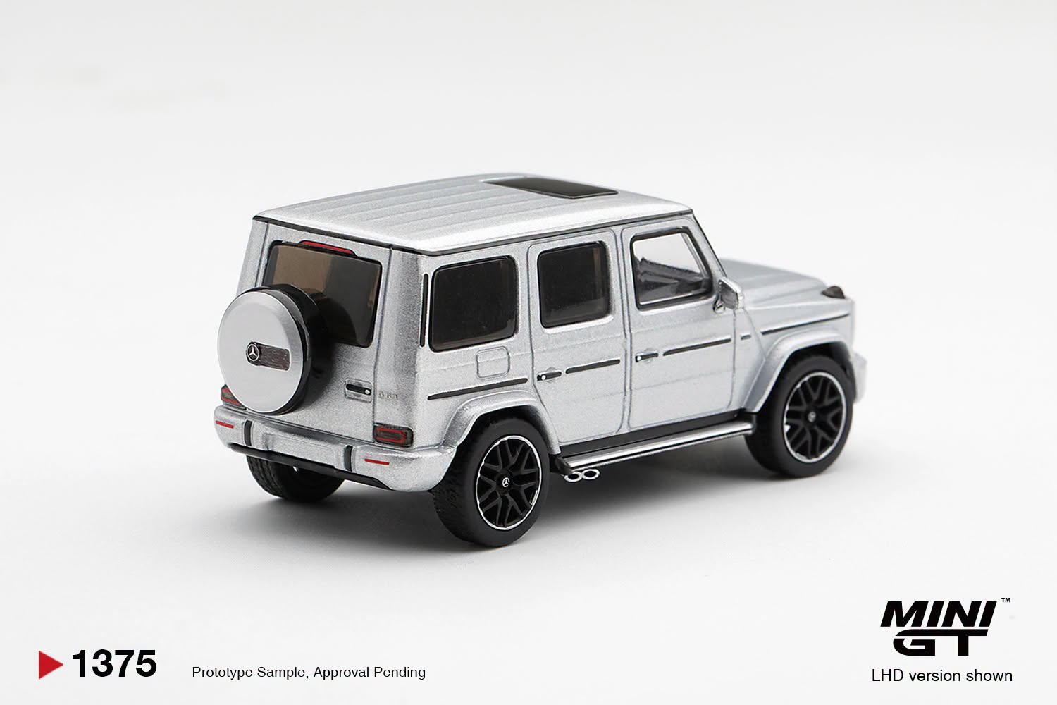 1:64 Mini GT - 2022 Mercedes-Benz G63, silver metallic *Blister packaging*