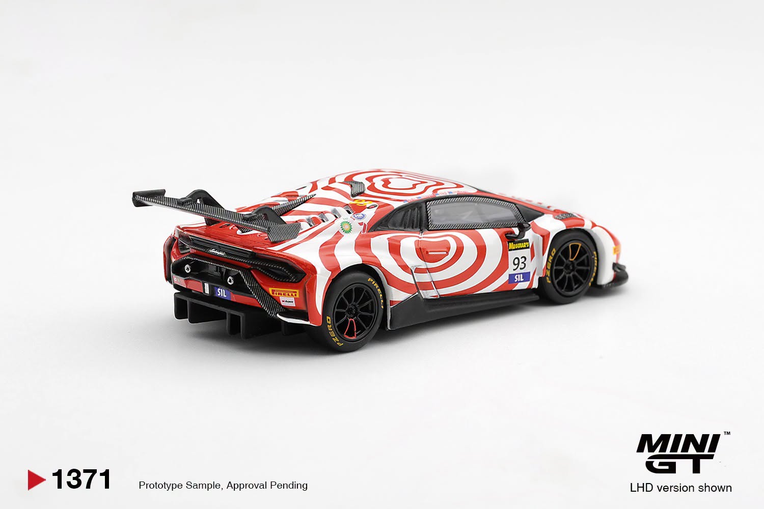 1:64 Mini GT - 2025 Lamborghini Huracan GT3 EVO2 #93 Wall Racing Bathurst 12 hrs *Blister packaging*