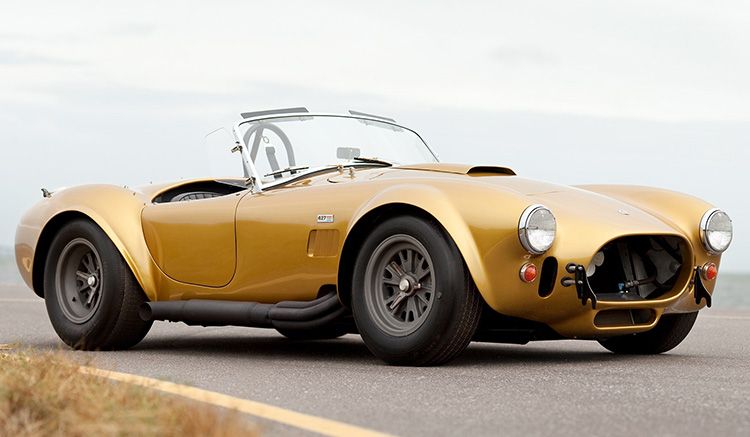 1:18 Shelby Collectibles - 1965 Shelby Cobra 427 S/C, hertz gold