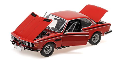 1:18 Minichamps - 1972 BMW 3.0 CSi (E9) Red
