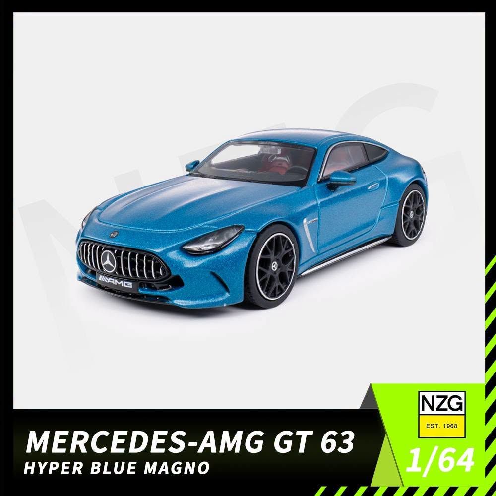 1:64 Kilo Works - Mercedes-Benz AMG GT63, hyper blue magno