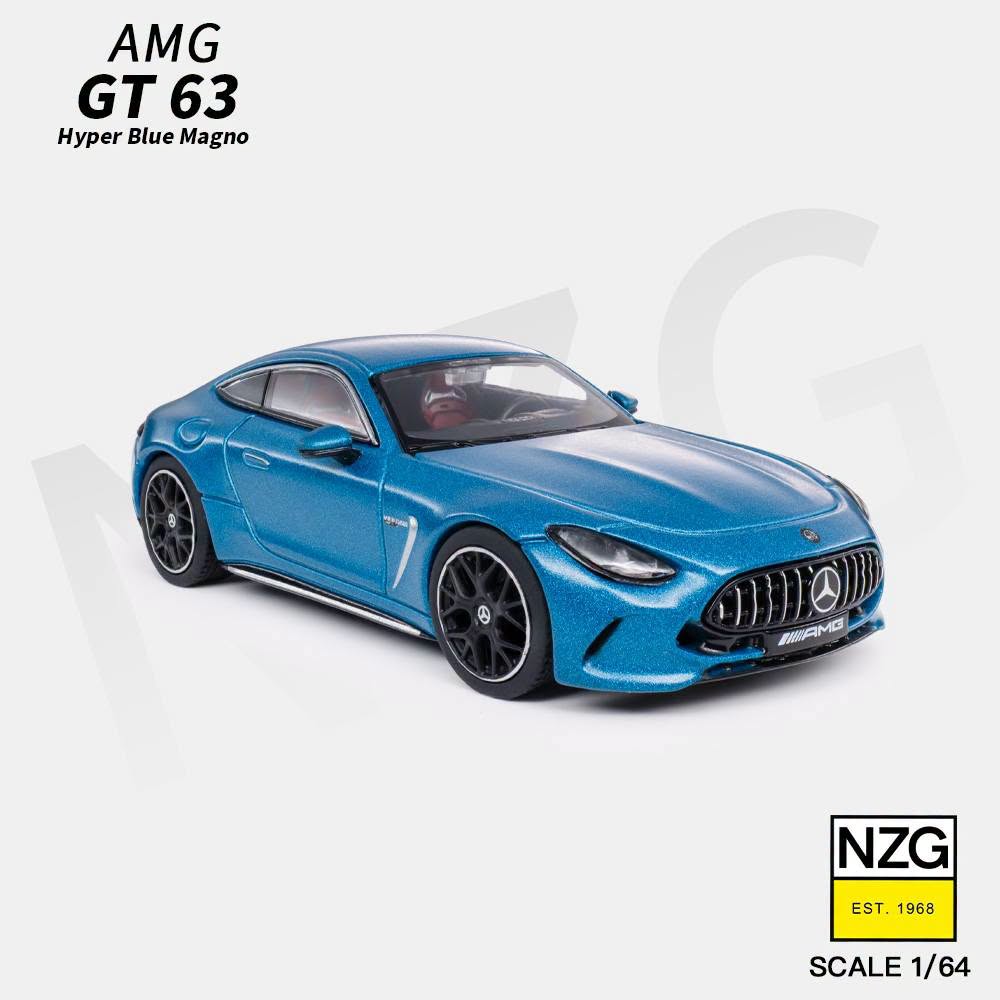 1:64 Kilo Works - Mercedes-Benz AMG GT63, hyper blue magno