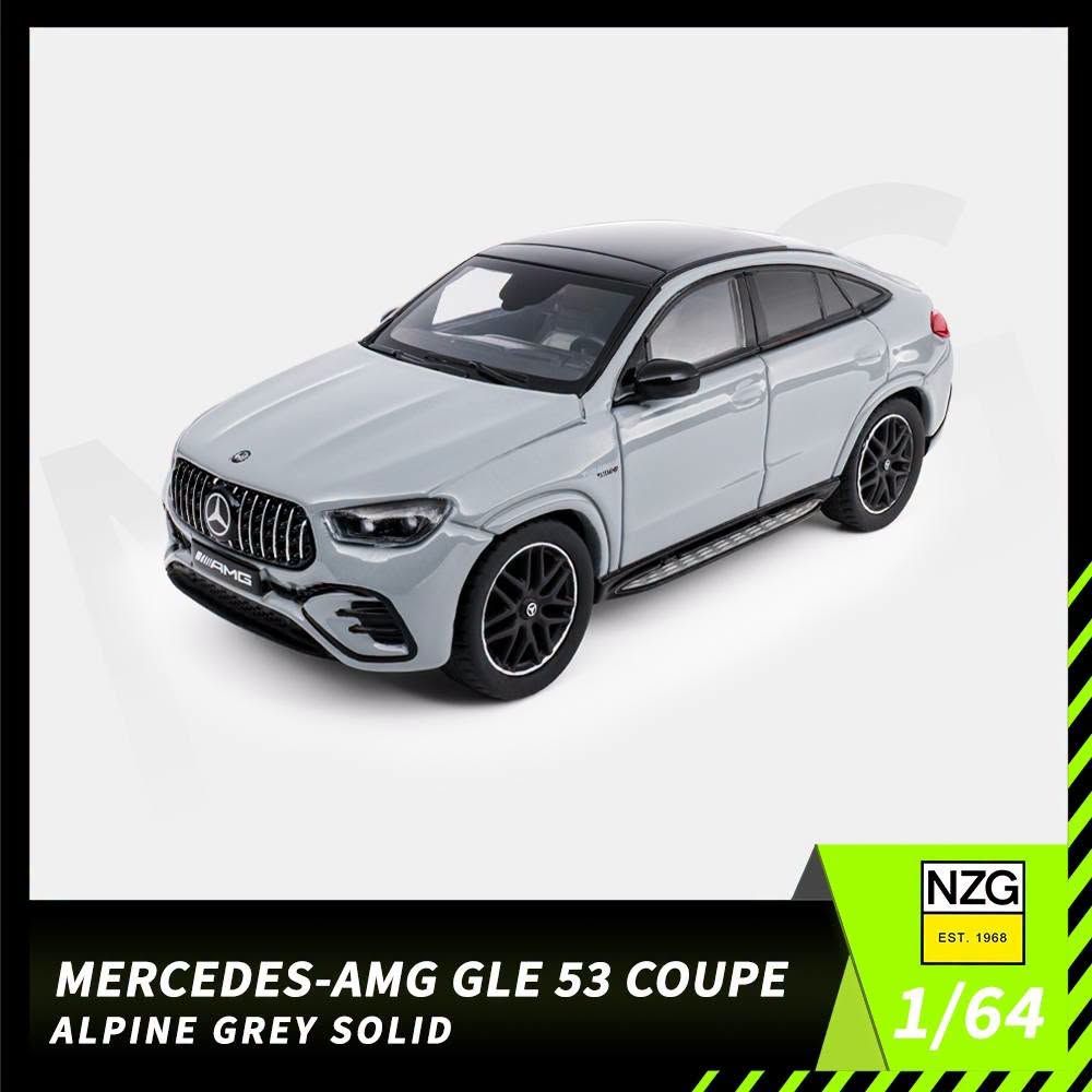 1:64 Kilo Works - Mercedes-Benz AMG GLE53e Coupe, Alpine grey solid