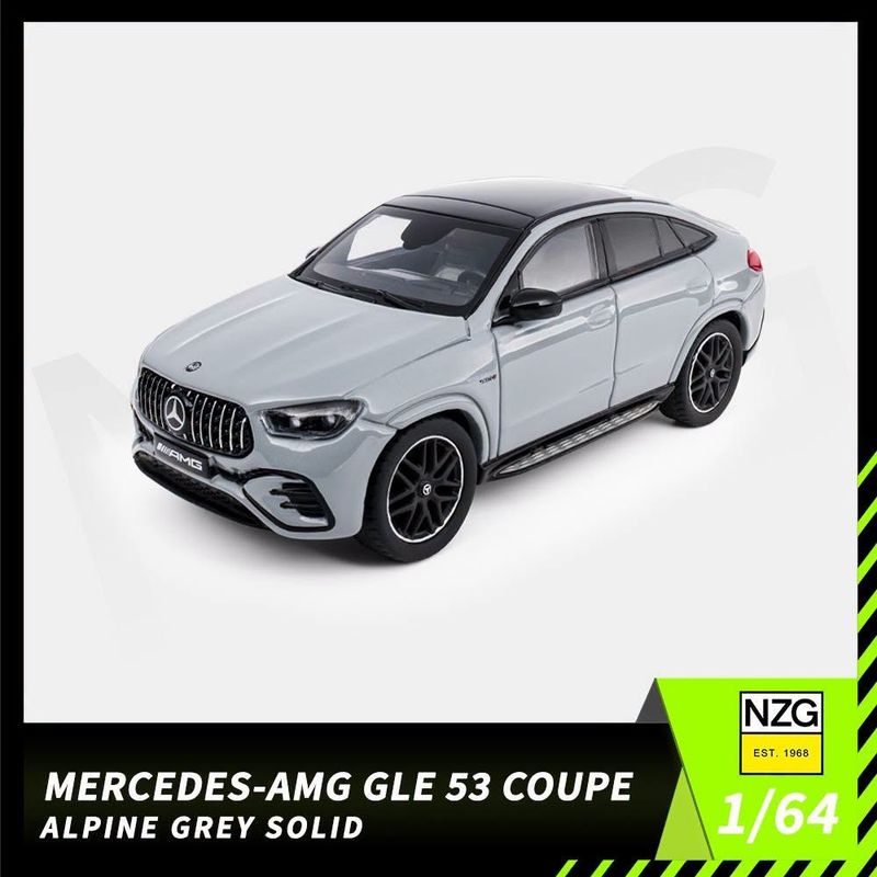 1:64 Kilo Works - Mercedes-Benz AMG GLE53e Coupe, Alpine grey solid 1:64 Kilo Works - Mercedes-Benz AMG GLE53e Coupe, Alpine grey solid