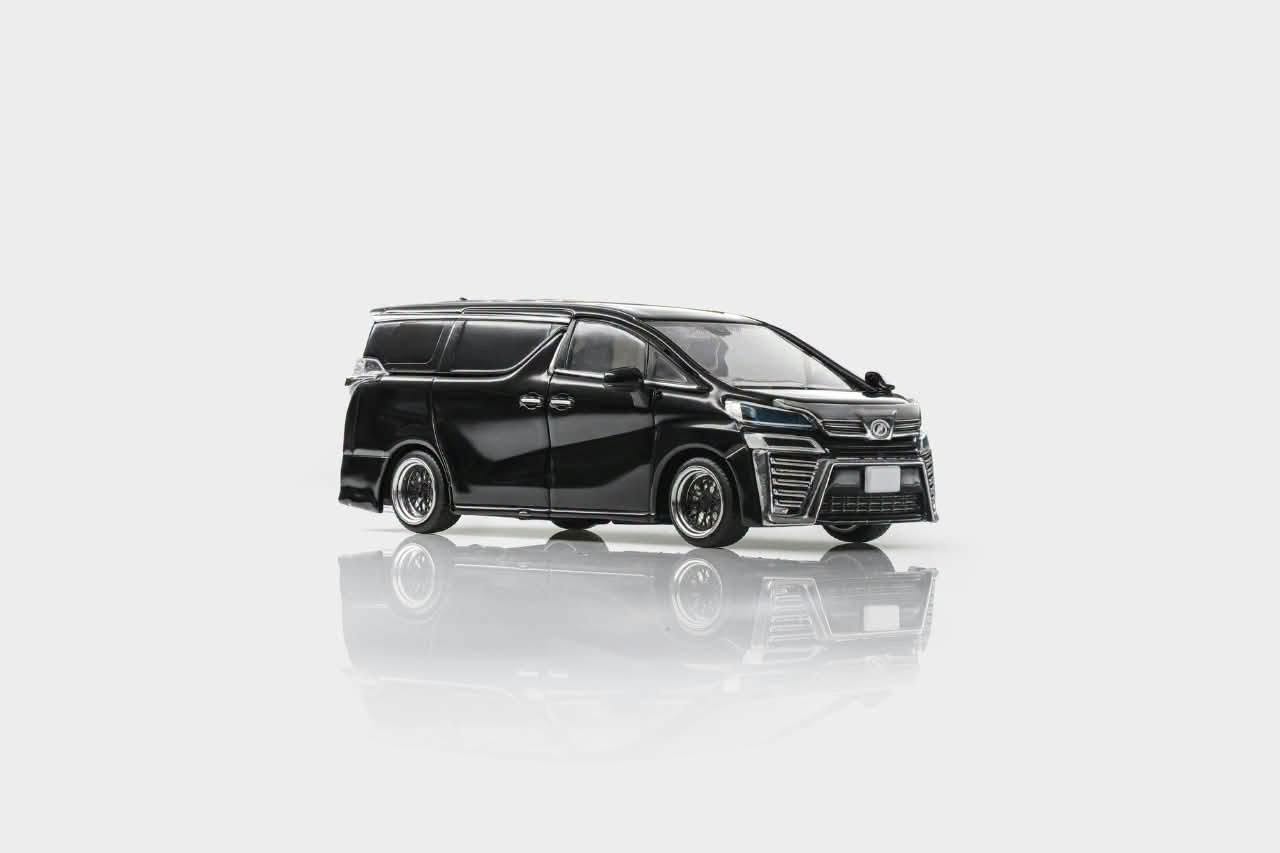 1:64 ModelModel - Toyota Vellfire H30W Customized Version, black
