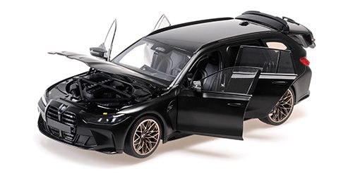 1:18 Minichamps - 2024 BMW M3 Touring Schwarz Matt