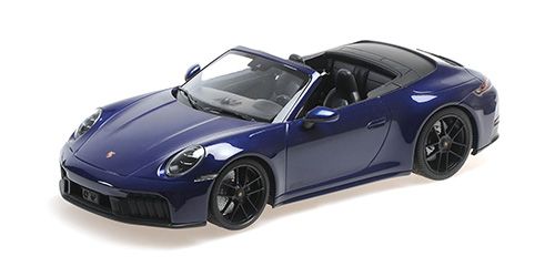 1:18 Minichamps - 2025 Porsche 911 (992.2) Carrera GTS Cabriolet Blue Metallic
