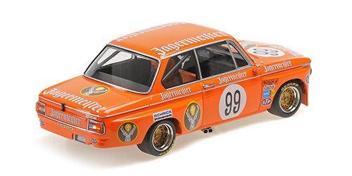 1:18 Minichamps - BMW 2002 #88 Team Schlüter Motorsport Jägermeister Flugplatzrennen Mainz-Finthen DRM 1974 H. Kelleners