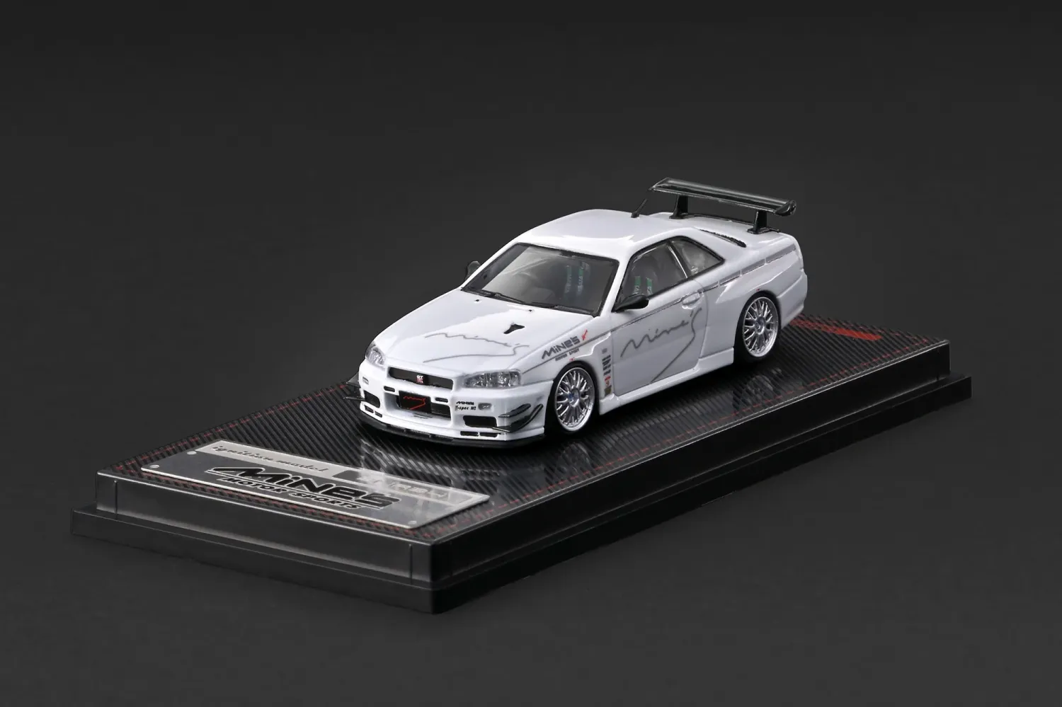 1:64 Ignition - Nissan Skyline GT-R Mine's (R34), white