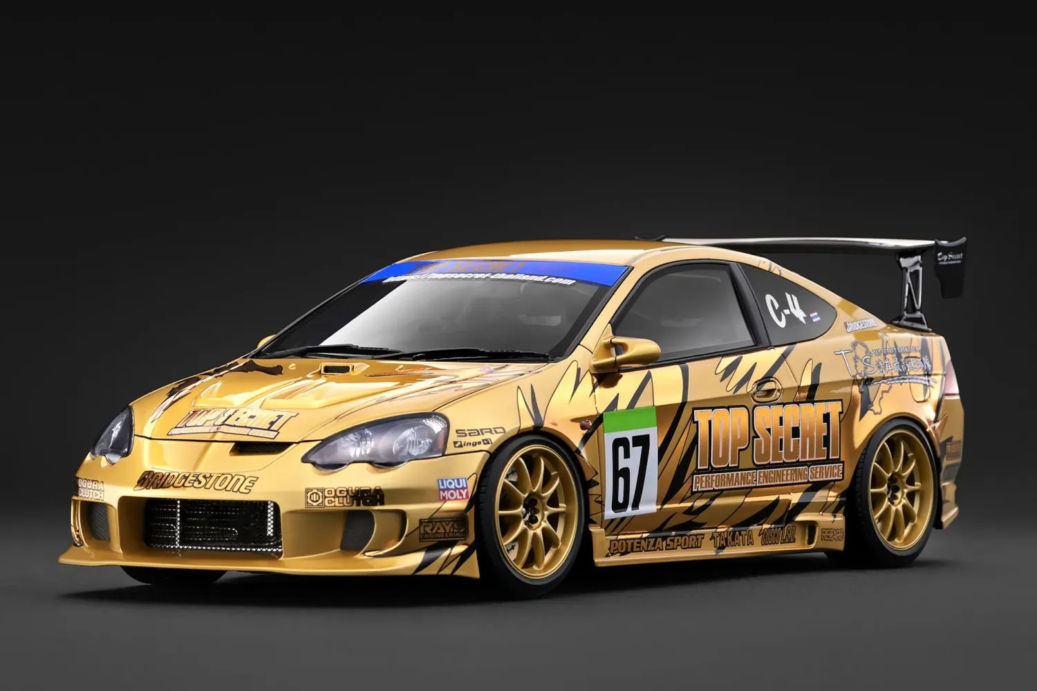 1:18 Ignition - Top Secret Integra (DC5), gold