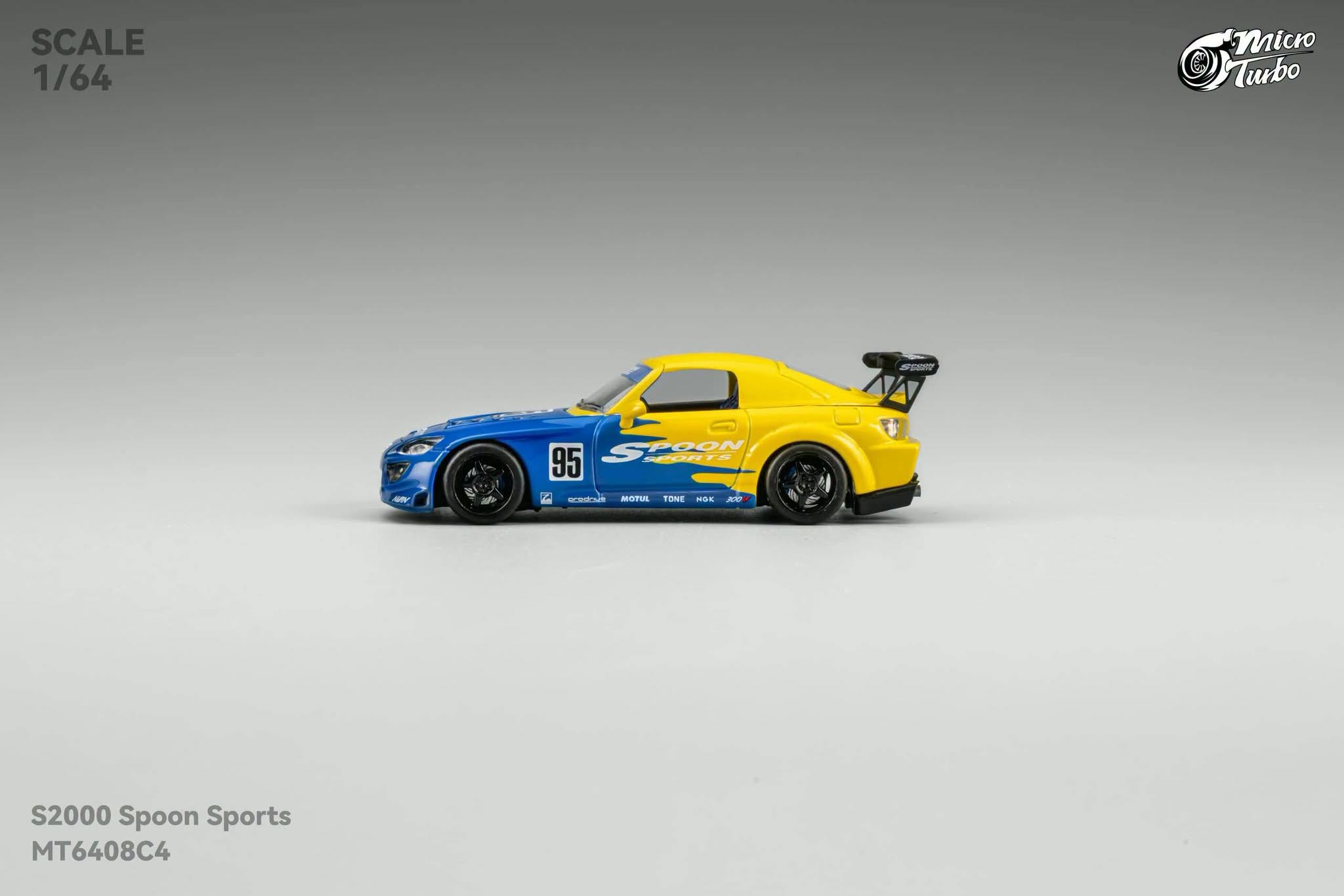 1:64 Microturbo - S2000 Spoon, blue/yellow