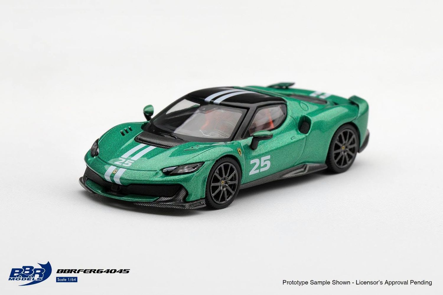 1:64 BBR - 2025 Ferrari 296 Speciale, Verde Nurburgring