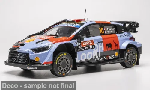 1:43 Ixo - Hyundai i20 N Rally1 #16 Safari Rallye Kenia 2026 A. Fourmaux / A. Coria