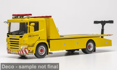 1:43 Ixo - 2006 Scania P 320 Tow Truck Gelb